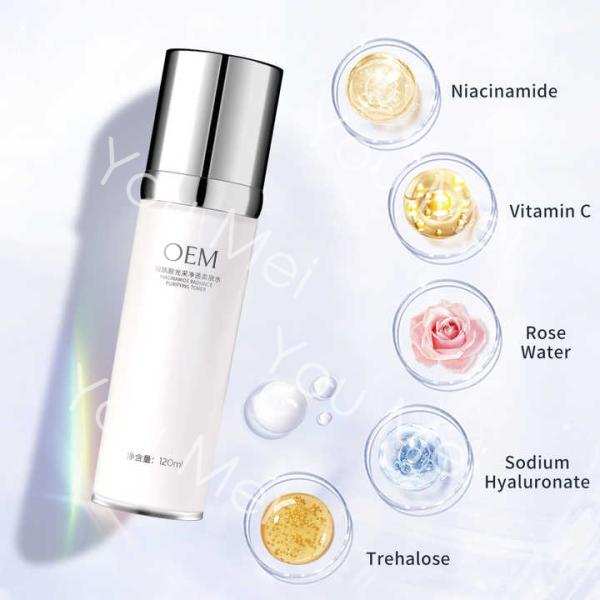 Anti Aging Dry Skin Facial Skincare Set Gift Hydrating Peptide Niacinamide Serum Moisturiser