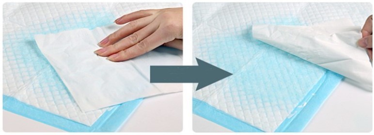 Disposable High Absorbent Cotton Breathable Adult Elderly Bed Pads
