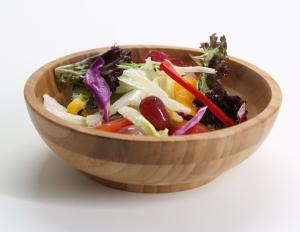 China Horizontal consolidation vietnam bamboo fiber salad bowl set wholesale