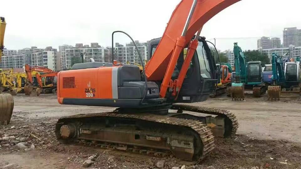 20 TON used Hitachi ZAXIS 200 backhoe loader excavator mining heavy equipment digger bagger ZX200 Good Condition Final Price Exc