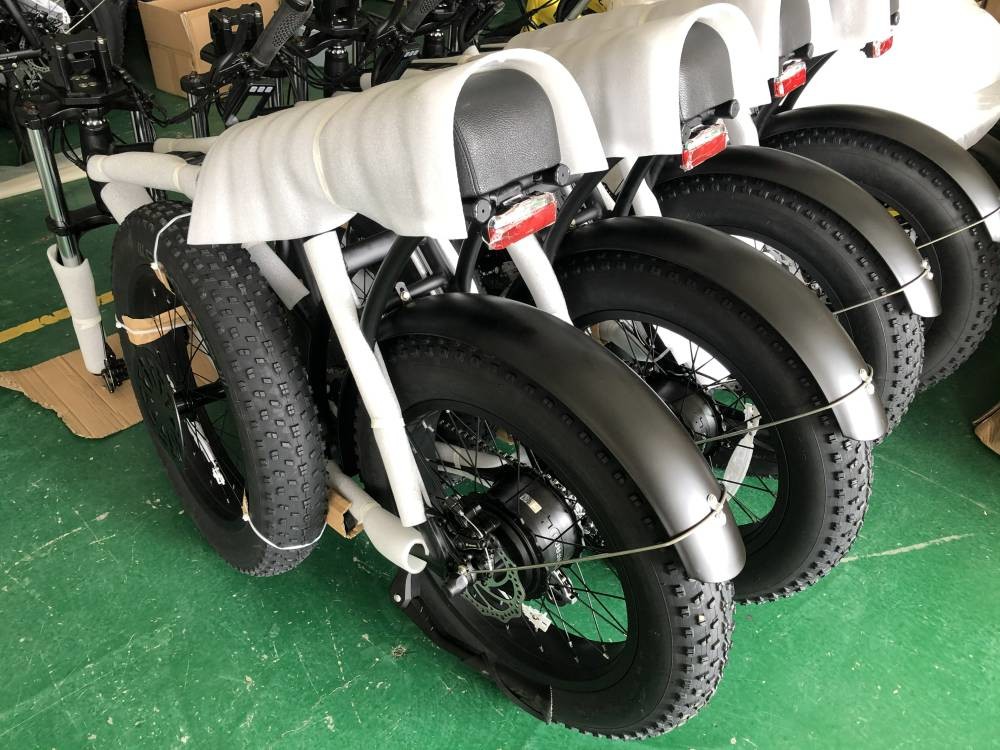 Mini Fat Tire Electric Bike Fat Tyre 20 Inch Snow 36v 10ah 350w BAFANG 8FUN Brushless
