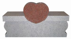 China American style red granite headstones monuments wholesale