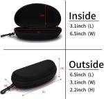EVA plastic Hard Shell Eyeglass Case , BSCI Sunglasses Travel Case