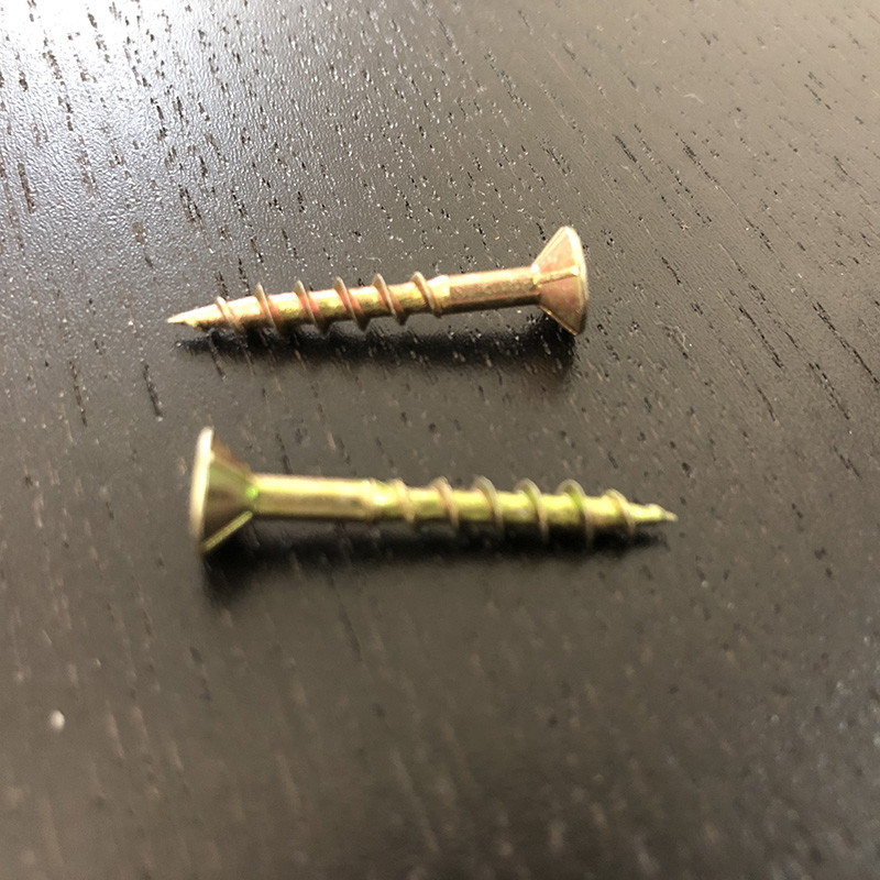 M4.0x30MM MDF Fiberboard Screw Pozi Countersunk Chipboard Screw
