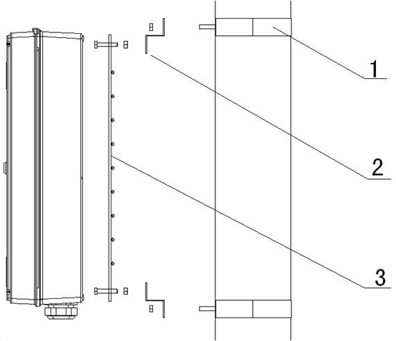 STS Anti Corrosion Waterproof Meter Box , IP54 Outdoor Meter Box