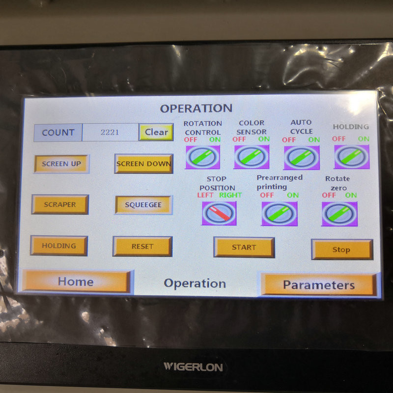 800P/H Bottle Screen Printing Machine Automatic Positioning Color Fixing