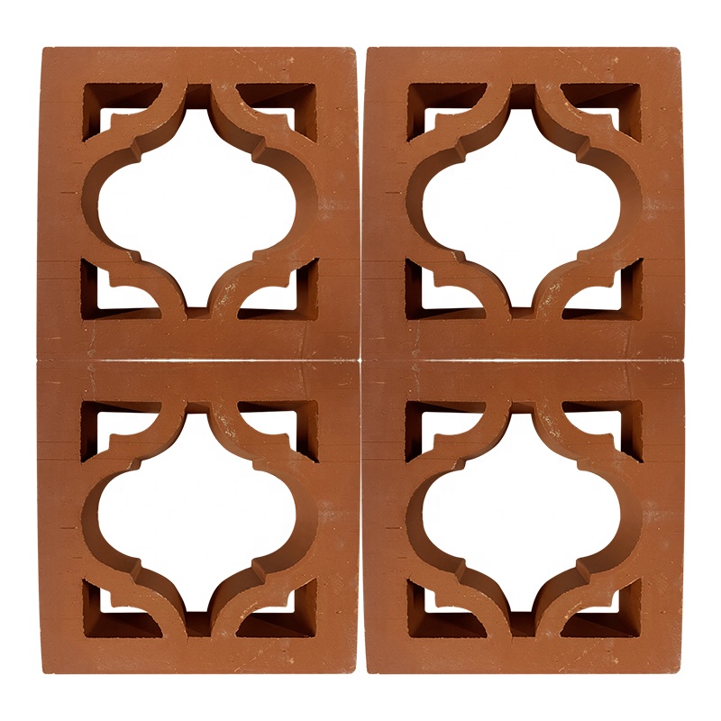 Terracotta Red Breeze Blocks The Ultimate Solution for Clay Brick Screening and Walling