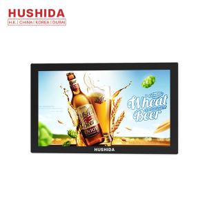 China ROHS Wall Mounted Advertising Display 350cd/m² Brightness 25w Power Consumption wholesale