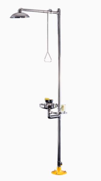 Quality ANSI-Compliant Stainless Steel Emergency Shower Eyewash Station for sale