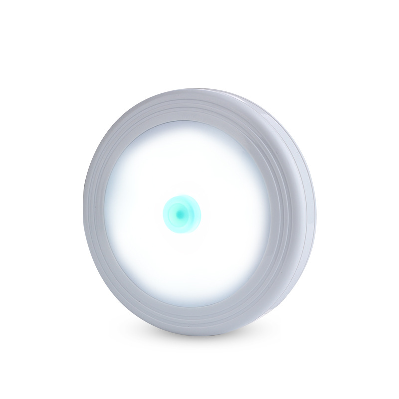 Battery Powered Operated Press Push On/Off Portable Touch Activated Stick on Touch Activated Tap Light LED Puck LiGHT Puck Light