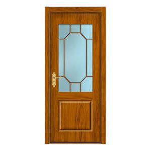 China AB-ADL507 glass wooden interior door wholesale