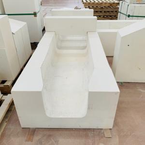 China Refractory AZS Fused Cast Blocks for Glass Melting Furnaces Manufactured by Henan wholesale