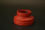 Industrial Piping Grooved Concentric Reducer Simple Structure