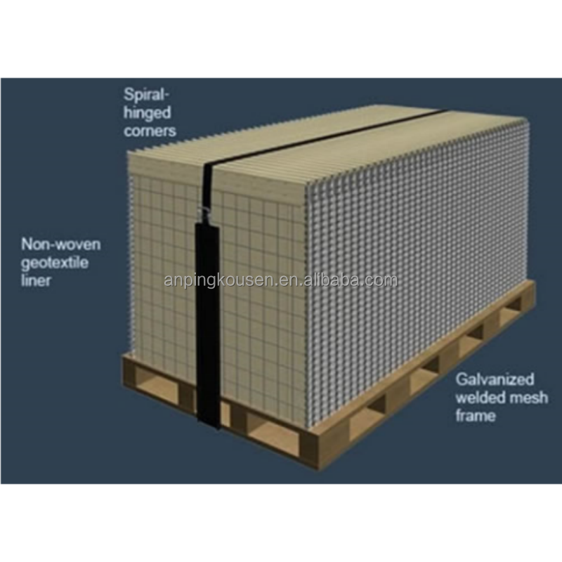 Payment Term TT/Western Union Heavy Duty Geotextile Defensive Barrier Containment Walls