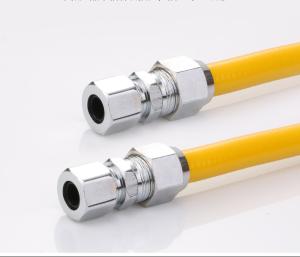 China Thickening PVC Soft Natural Gas Hose Fireproof 1500mm Length wholesale
