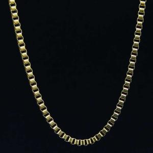 China Fashion Trendy Top Quality Stainless Steel Chains Necklace LCS90-2 wholesale