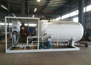 China 5mt Lpg Skid Station LPG Gas Storage Tank Cylinder Filling With Dispenser Machine wholesale