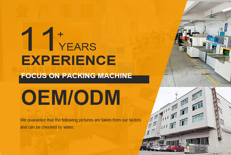 Factory Price Heat Seal Film Automatic Pack Pillow Wrapping Machine Plastic Packaging Machine