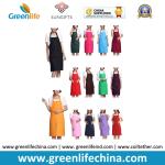 Hot sale popular red color custom advertising apron for sales promotion cheap