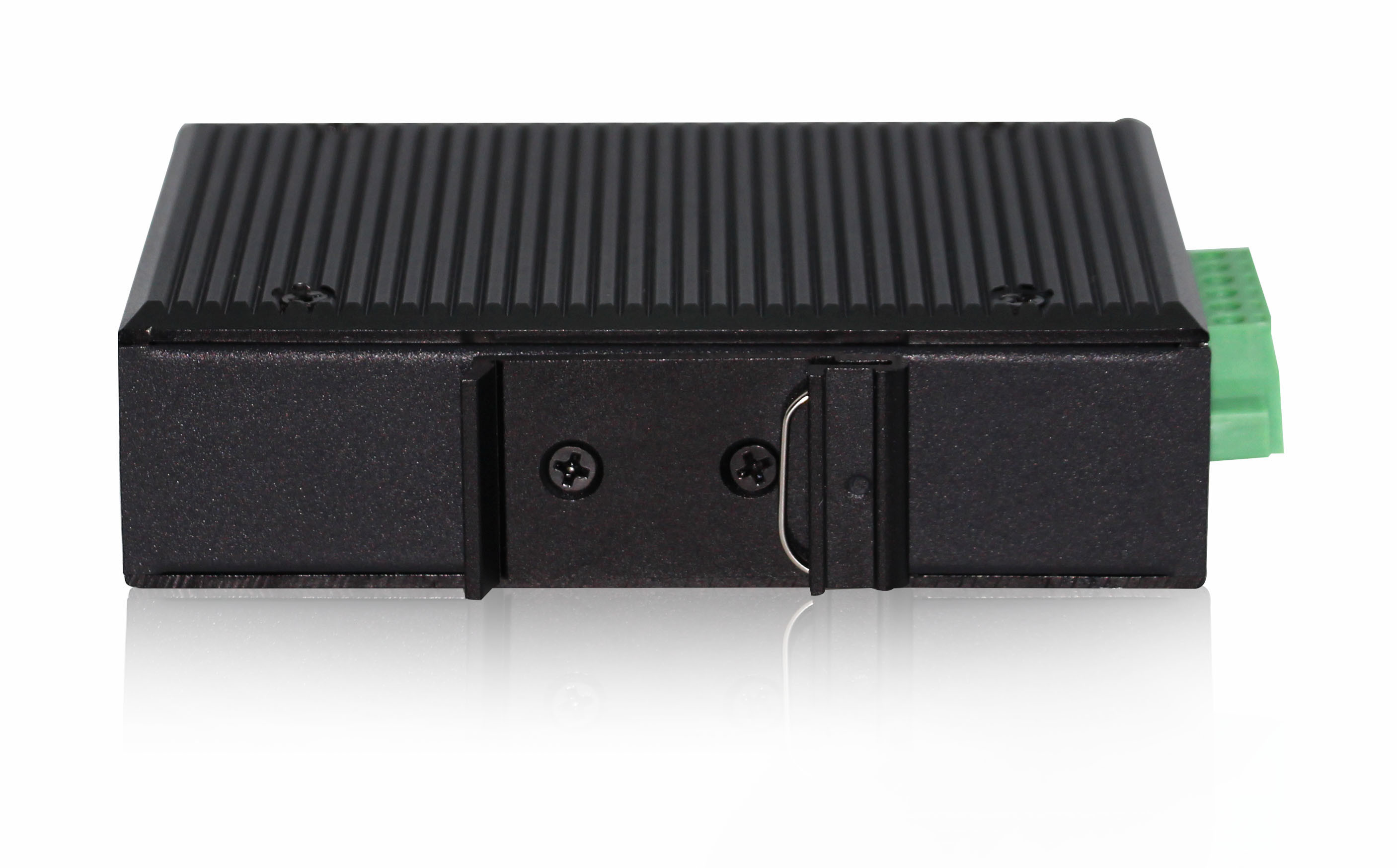 UT12F-SFP unmanaged industrial 2x10/100Base-Tx + 1x100M-Fx SFP ethernet switch DIN Rail