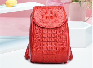China New 2019 crocodile skin bag backpack for ladies wholesale