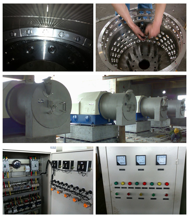 2 Stage Pusher Salt Centrifuge Salt Crush and Wash Table Salt Production Line