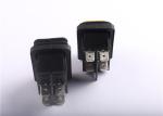 Button Waterproof Momentary Rocker Switch , Miniature Rocker Switch 32x25mm