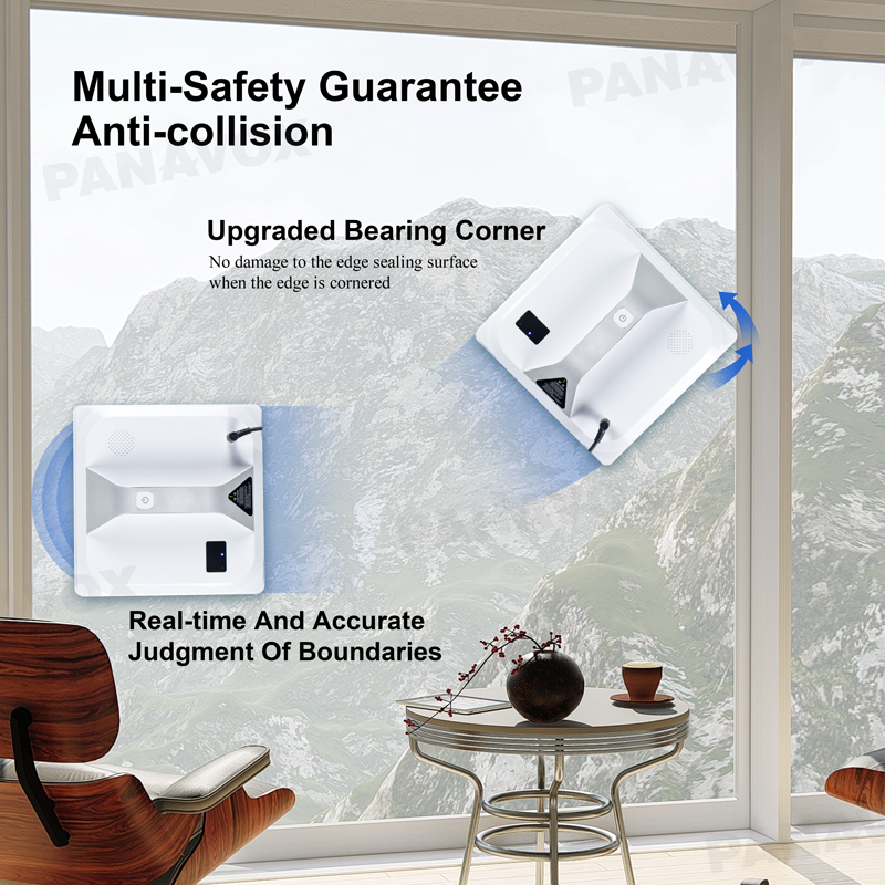 65dB Safe High Rise Window Cleaning 2800Pa 3.5Min/M2 Household House Cleaning Robot