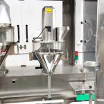 Cocoa Spices Automatic Powder Filling Machine 83L Salt Sugar Milk