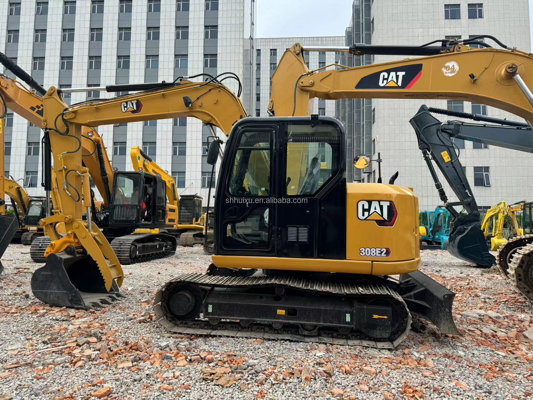 Chinese cheap excavators CAT 308E digger original japan excavator machinery household Appliances CAT308E arm equipment