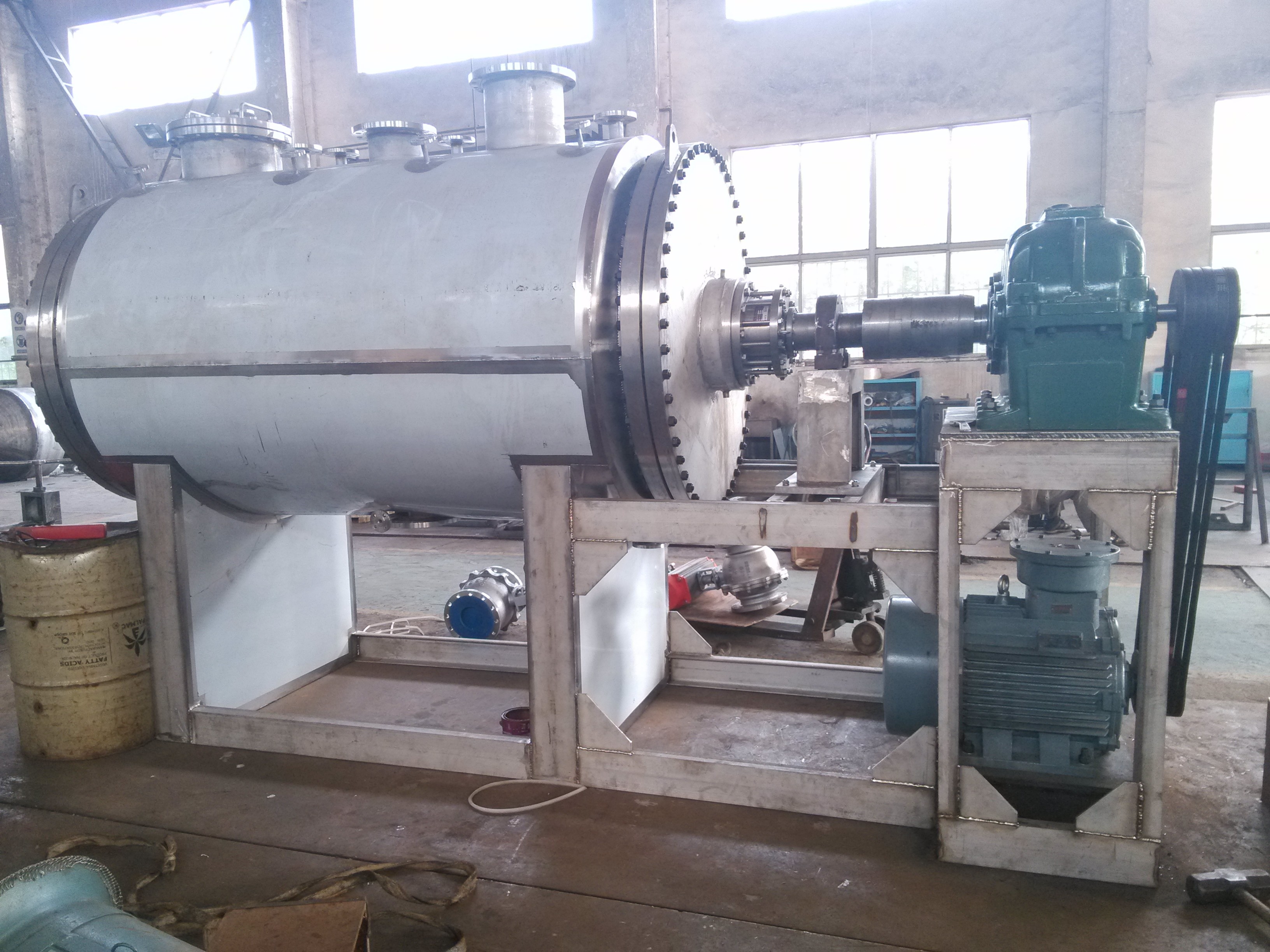 Hollow Vacuum Oven Drying Machine , Heavy Duty Freeze Dried Food Machine