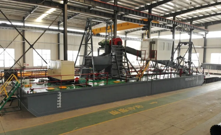 Heavy Duty 200m3/H Chain Bucket Dredger For Efficient Excavation And Sand Mining