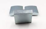 Neodymium Rare Earth Motor Magnet Nickel Coating Arc Shaped High Coercive Force