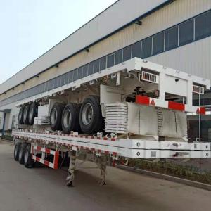 China 30-60tons Customized Extendable Hydraulic Transportation Sidewall Truck Trailer wholesale