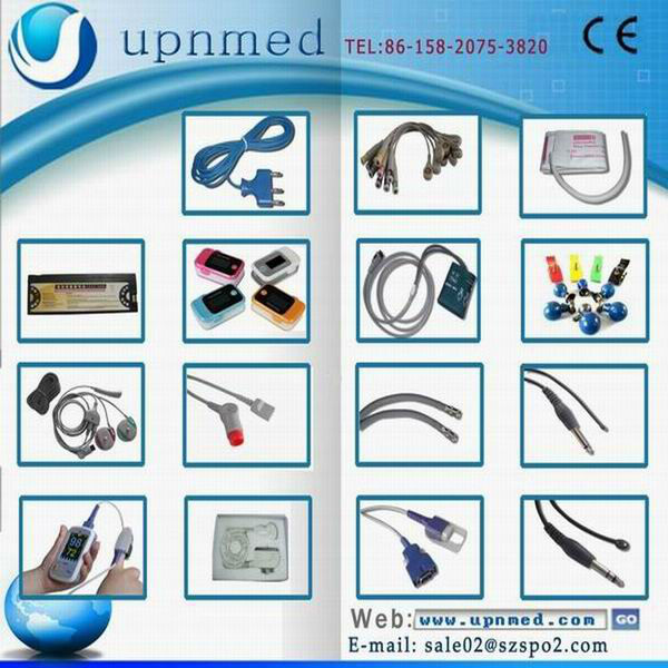 BCI spo2 extension cable, 9pin to DB9, 2.4m
