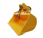0.4cbm Excavator Tilt Bucket Attachment Excavator Mud Buckets For CAT320D ZX350
