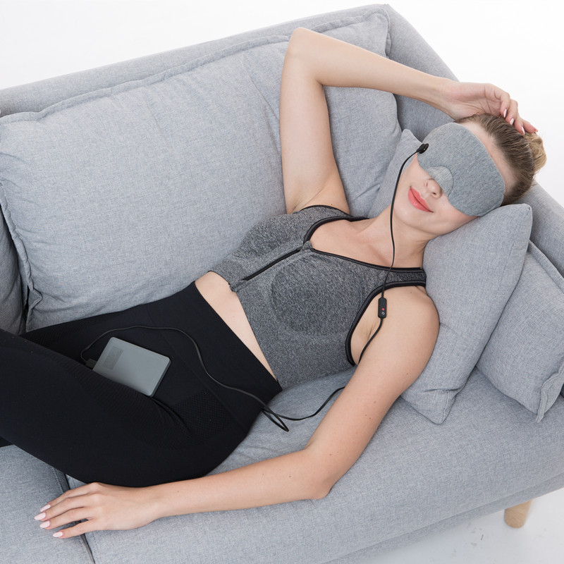Magnetic USB Heated Eye Mask For Relieving Eye Stress