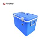 Blue Medical Cooler Box 35Ltr Cold Box And Vaccine Carrier