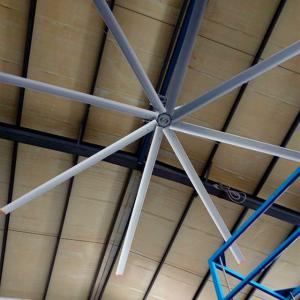 China 4900mm 16 Foot Ceiling Fan , HVLS Large Indoor Ceiling Fans For Public Space wholesale