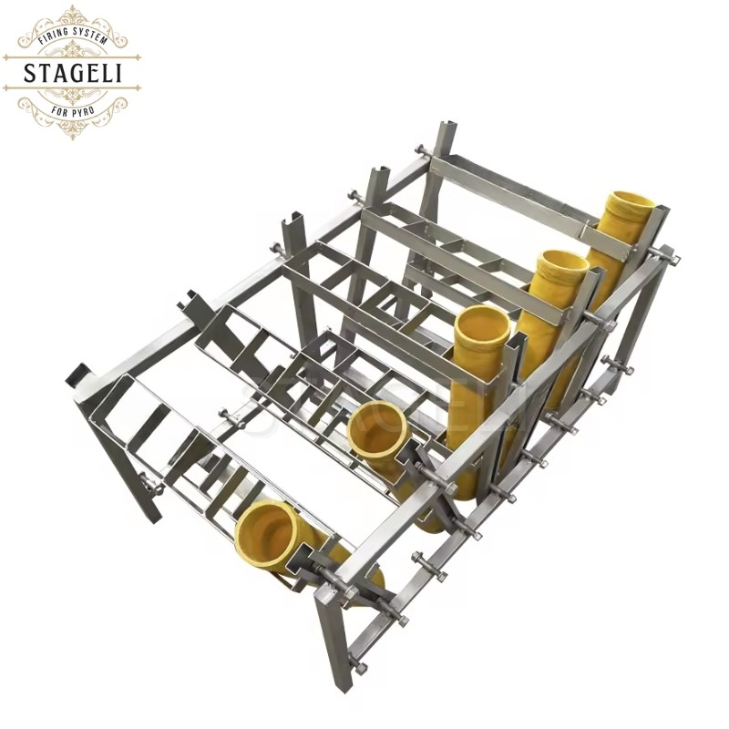 Rocket Missile Framework Iron Racks Aluminum Mortar Tube Rack