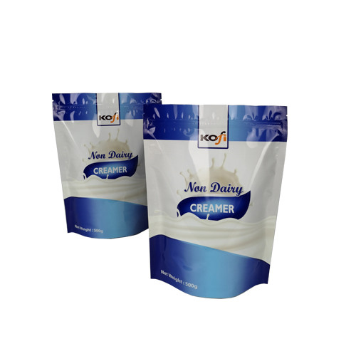 High barrier stand up pouch printing k aluminum foil packaging plastic bag