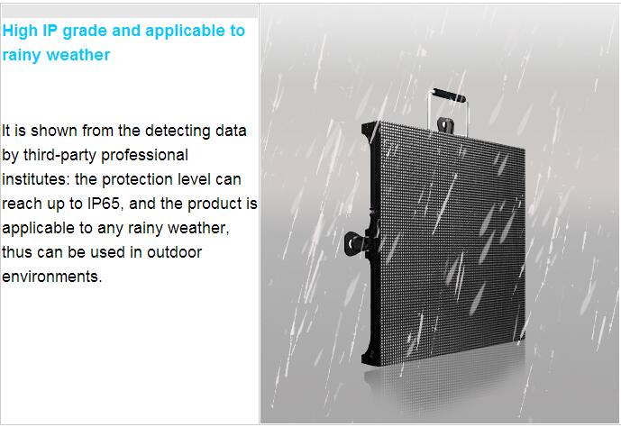 3D P4.81 SMD LED Display 7500cd / m2 , HD Flexible LED Video Display 500 x 500mm Cabinet Size