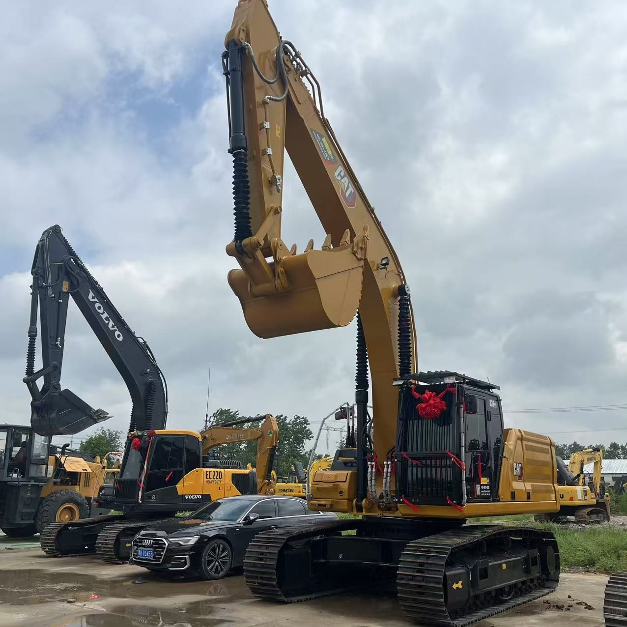 Used Cat336 Mining Excavator Original Engine Construction Heavy Duty Digger