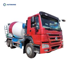 China 10m3 12cbm Heavy Duty Concrete Mixer 9 Cubic Sinotruk Concrete Mixer wholesale