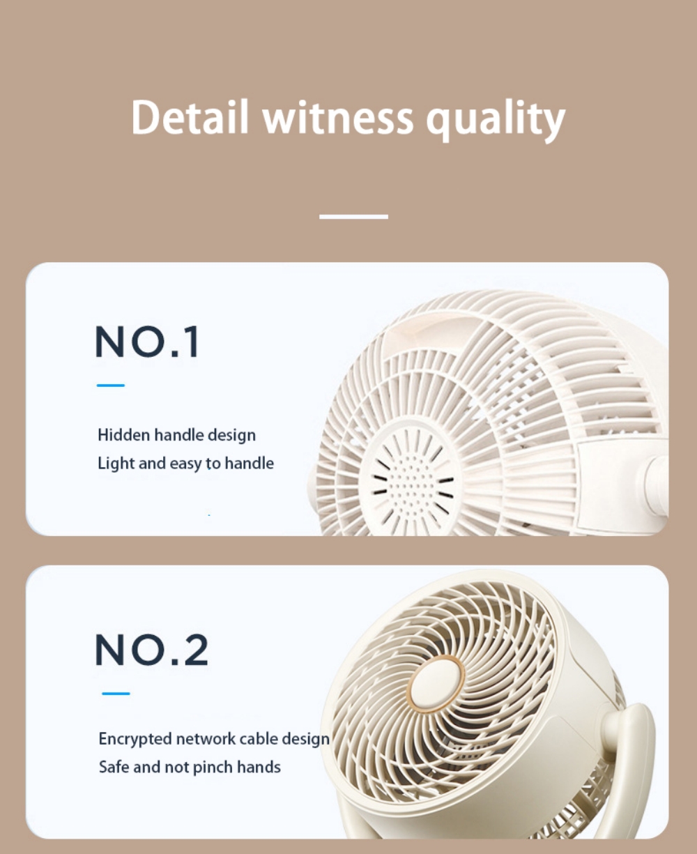 Improved Air Circulation with Voice Control Bathroom Fan and Electric Stand Fans