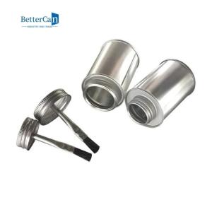 China Small Industrial Paint Tins 118ml Metal Tin Can Components wholesale