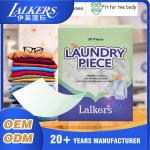 Biodegradable Laundry Detergent Sheets Eco Friendly Natural Plant Laundry