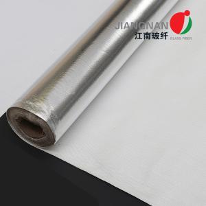 China Thermal Insulation Silver Aluminum Fiberglass Cloth Flame Retardant wholesale