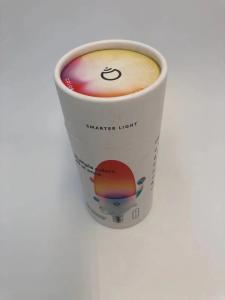 China UV Varnish Paper Tube Packaging 180GSM Kraft Paper Cylinder Containers wholesale