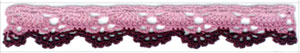 mixed color 20yards/lot(1.0cm wide) Cotton Crochet Lace Ribbon Wedding Sewing Bridal Bow L